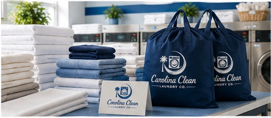 Carolina Clean Laundry Branded Bags And Linens